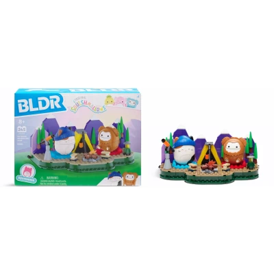 Bild av BLDR Squishmallows Byggset Camping med Cam &amp; Benny