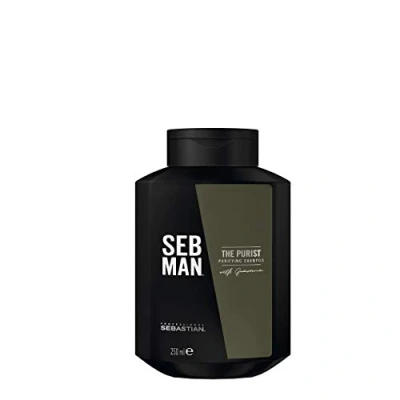 Bild av Seb Man 3 i 1 schampo för män, hår, skägg och kropp anti mjäll 250 ml