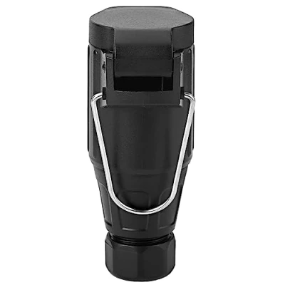 Bild av 13 stifts släpvagn, plast 12 V stift släpvagnsuttag kabeladapter för släpvagn dragkrok andra instrument