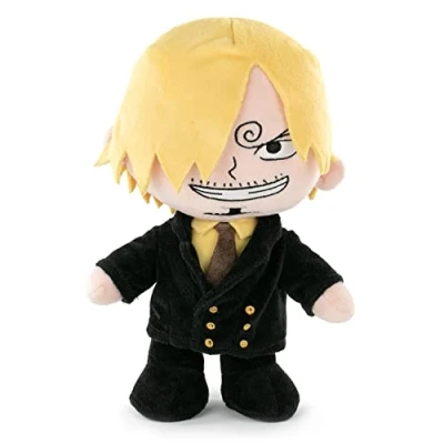 Bild av BARRADO One Piece Soft Toy of the Characters 28cm, 11&#039;02&quot; Luffy, Sanji, Roronoa Zoro Super Quality (Sanji)