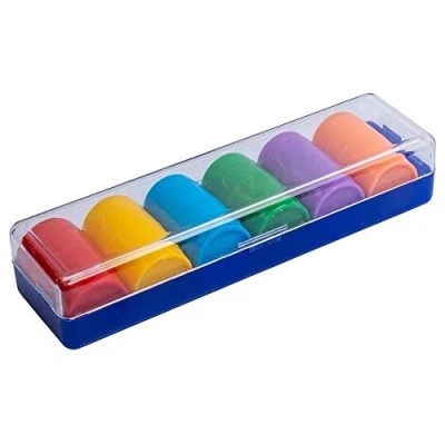 Bild av Falomir Acc plåster set komplett med 6 plastbrädspel (tillbehör), flerfärgad (27934)