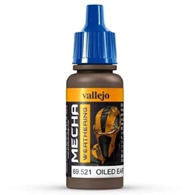 Bild av Vallejo Vallejo: 69.521 Mecha Weathering Oiled Earth Wash (17 ml)