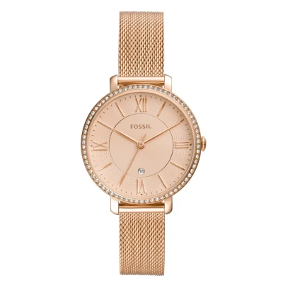 Bild av Fossil Jacqueline Klocka Rose goldcoloured, Storlek: One Size, gold coloured
