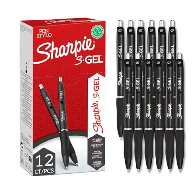 Bild av SHARPIE 2136595 Pennor, Svart, 12 Stycken