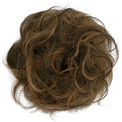 Bild av CAISHA 100% Real Hair Scrunchie Extensions Ponytail Set Brown Mix H312l