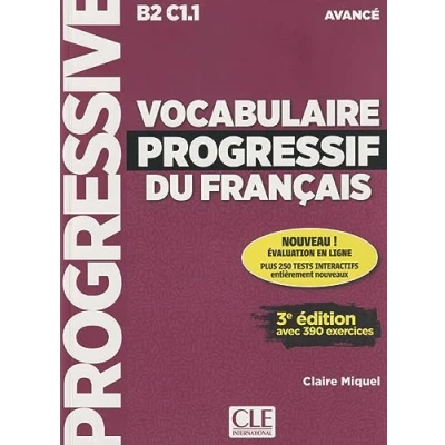 Bild av Vocabulaire progressif du français Niveau avancé (B2/C1) Livre + CD Appli web 3ème édition: Avec 390 exercices
