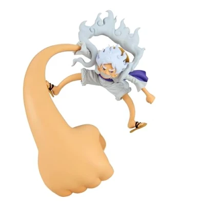 Bild av Banpresto One Piece Monkey D. Luffy Gear 5 Vol. 4 FL Figur, flerfärgad, medium (BP89750P)