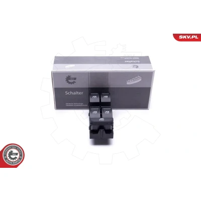 Bild av Brytare, fönsterhiss, Förarsida, vw, 5G0959857A, 5G0959857AIHA, 5G0959857C, 5G0959857CWZU, 5G0959857E, 5G0959857EWZU, 5GG959857