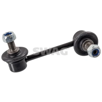 Bild av SWAG 83 93 3918 Biellette de barre stabilisatrice 104 M10 x 1,25 avec écrou autobloquant Acier noir MAZDA: MX 5 3, RX 8, CX 7