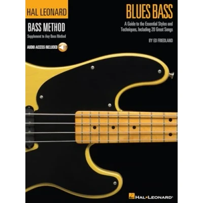 Bild av Hal leonard bass method : blues recueil + enregistrement(s) en ligne: A Guide to the Essential Styles and Techniques