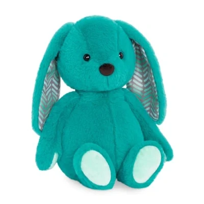 Bild av B. toys by Battat gosedjur hare supermjuk med långa öron mjuk leksak av turkos, baby och barnleksak för flickor pojkar från 0 månader, BX1926C30Z