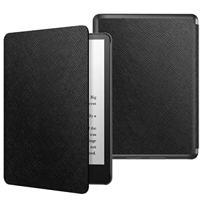 Bild av MoKo Case for 6.8&quot; Kindle Paperwhite (11th Generation 2021) and Signature Edition, Light Shell Cover with Auto Wake/Sleep 2021 E Reader, Black