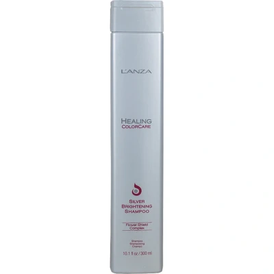 Bild av L’ANZA Healing ColorCare Silver Brightening Schampo, För Silverfärgat, Grått, Vitt, Blont Och Slingat Hår, Ger Glans Klarhet, Dämpar Varma Toner, 300 Ml