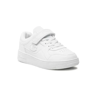 Bild av Champion Pojkar Rebound Low B Ps sneakers, Vit Ww001, 27.5 EU