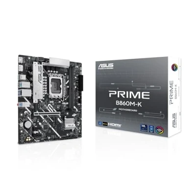 Bild av ASUS PRIME B860M K Moderkort Intel B860 LGA1851 socket DDR5 RAM Micro ATX