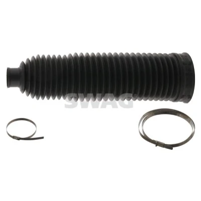 Bild av SWAG 30 93 2855 Jeu de joints soufflets, direction Thermoplastique Essieu Avant droit avec colliers AUDI: A4 B7 Avant, B6 Berline,