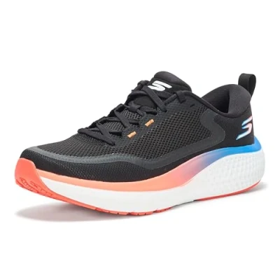 Bild av Skechers herr Go Run Supersonic Max sneakers, Svart flerfärgad, 43 EU