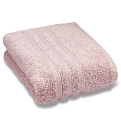 Bild av Catherine Lansfield Zero Twist mjuk och absorberande bomullsbadlakan rosa