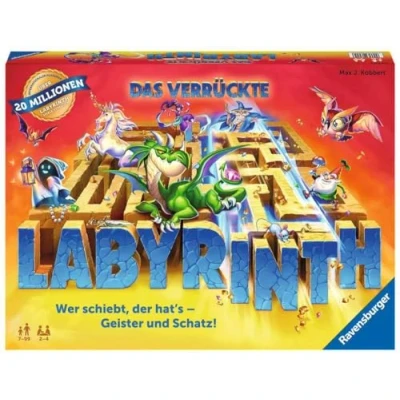 Bild av Ravensburger Labyrinth Brädspel, Flerfärgad, Från 7 År