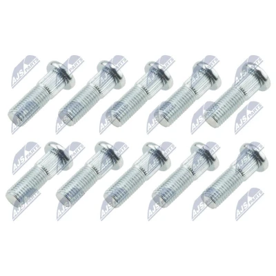Bild av NTY KSP HD 001 Boulon de roue M12x1,5 42 HONDA: CIVIC 8 Hatchback, CR V 2, Jazz 2