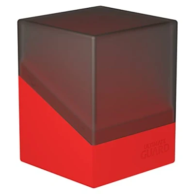 Bild av Ultimate Guard Boulder Deck Case 100+ SYNERGY svart/röd