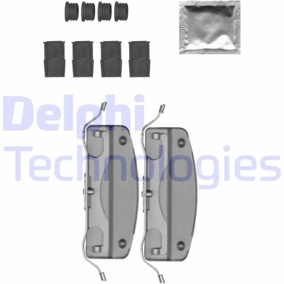 Bild av DELPHI LX0692 Kit d&#039;accessoires, plaquette de frein à disque AUDI: Q7, MERCEDES BENZ: Classe ML