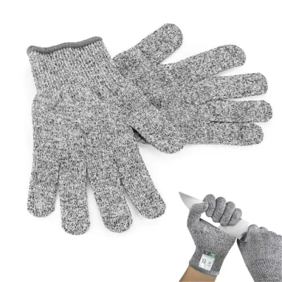 Bild av MAGIC SELECT Anti cut kökshandskar Säkerhet Nivå 5 och Food Grade Material Par Trädgårdsarbete Snickeri, Skär Resistent för Handskydd.