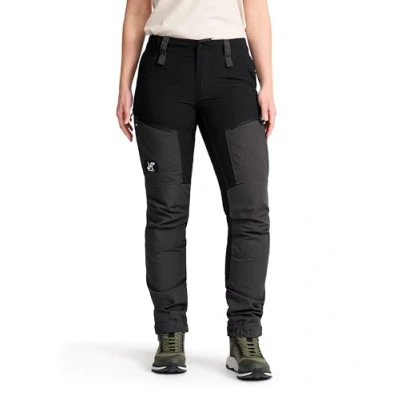 Bild av RevolutionRace Dam GP Pro Pants, Slitstarka Friluftsbyxor för alla Utomhusaktiviteter, Jet Black, L