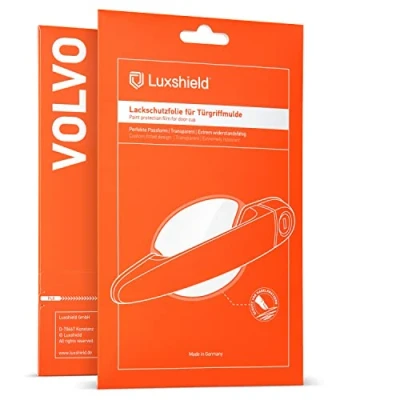 Bild av Luxshield bil dörrhandtag skyddsfilm infällt grepp för Volvo EX30 416 I 2023 2024 repskydd, lackskyddsfilm transparent glansig