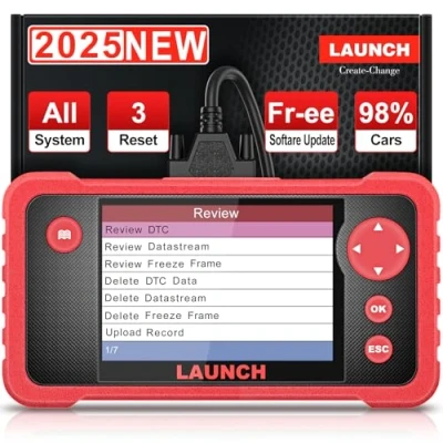 Bild av LAUNCH CRP123 V2.0 Plus 2024 OBDI/OBDII diagnostisk skanner för alla system, motor/ABS/SRS/EES/Dashboard/TPMS/at kodläsare bilar, gratis uppdatering, Model