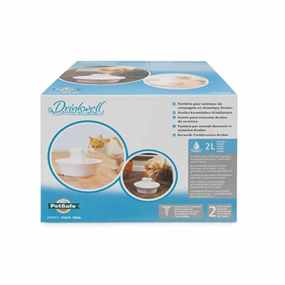 Bild av PetSafe AVALON EU 45 Katt fontän, Vit