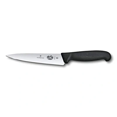 Bild av Victorinox Swiss Army 5.2003.15 X8 Fibrox Straight Chef&#039;s Knife Black 6 in