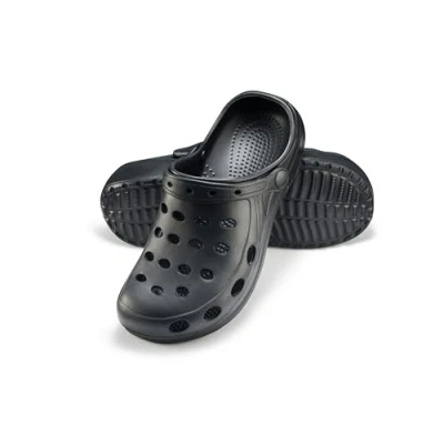Bild av ESTRO Trädgårdsskor Herr Trädgårdstofflorr Dam Unisex Trädgård Tofflor Clogs Gummi Lätta Sommar A02 (44, Svart)