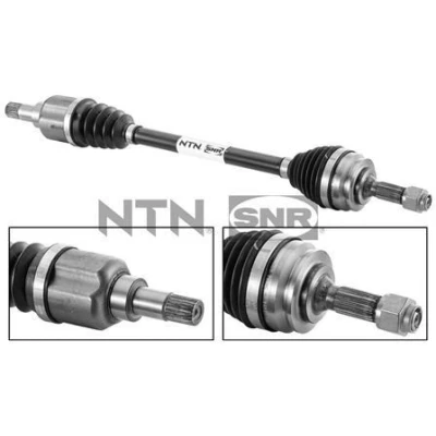 Bild av SNR DK59.005 Arbre de transmission Essieu avant gauche 675 CITROËN: C3 II, I 3/5 portes