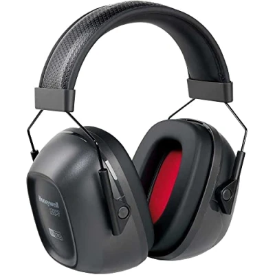 Bild av Honeywell Howard Leight VS110 VeriShield 1035145 VS Passiv överliggande öronskydd, Justerbart vadderat pannband, Lätt, Memory Foam öronkuddar, SNR 27dB (paket med 1)