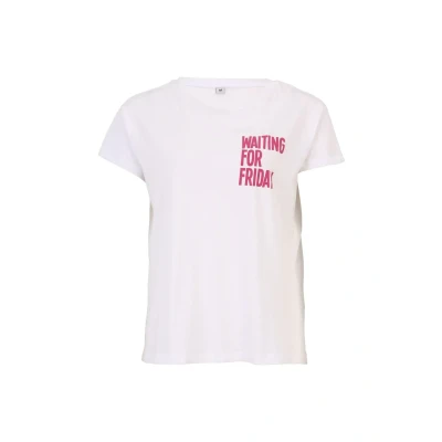 Bild av Mister TEE Waiting FOR Friday BOX Tshirt med print, Storlek: XL, White