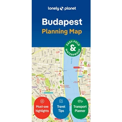 Bild av Lonely Planet Budapest City Map