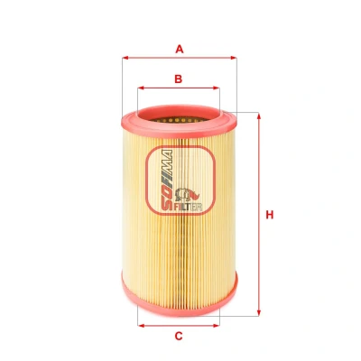 Bild av Luftfilter SOFIMA S 1250 A