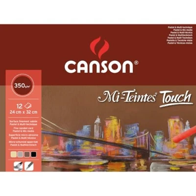 Bild av Canson CAN 200005424 Papper, Flerfärgad, 24 x 32 cm 12 stycken