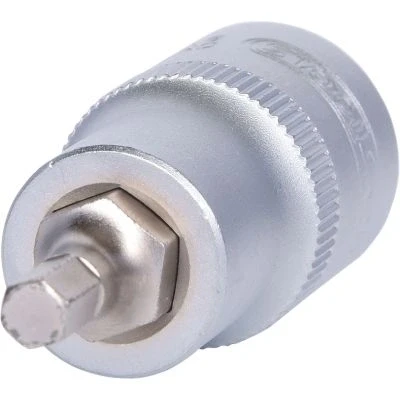 Bild av KS TOOLS 911.1324 Clé à douille DIN3120, ISO1174, DIN7422 24,0 Acier chrome vanadium héxagonal intérieur moleté