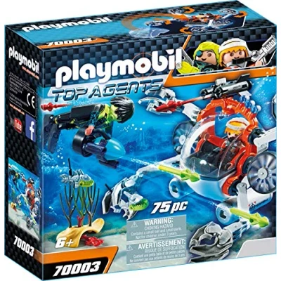 Bild av Playmobil Top Agents 70003 Spy Team Sub Bot, från 6 år