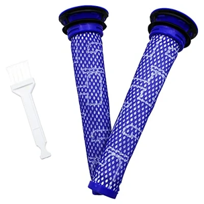 Bild av KENSHIRE Vacuum V6 filter kompatibla för Dyson DC58, DC59, V6, V7, V8 förfilter 965661 01 ersättningsdel 2 pack