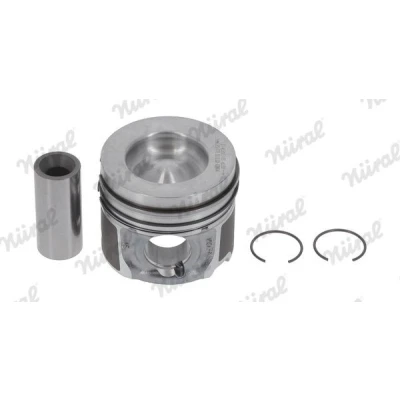 Bild av NÜRAL 87 453107 00 Piston 75,5 avec canal de refroidissement, porte segment, pour bielle trapézoïdale PEUGEOT: 308 II 3/5 portes, 508 I Berline