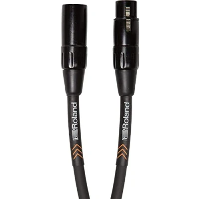 Bild av Roland RMC B3 Black Series mikrofonkabel, 1m
