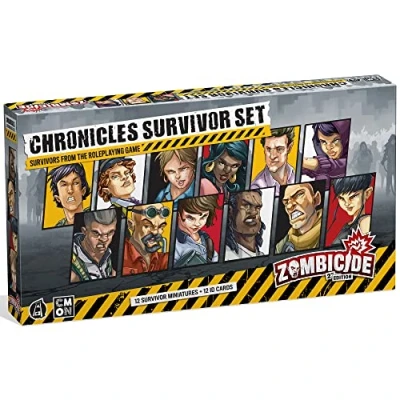 Bild av Zombicide 2:a utgåvan Chronicles Survivors set