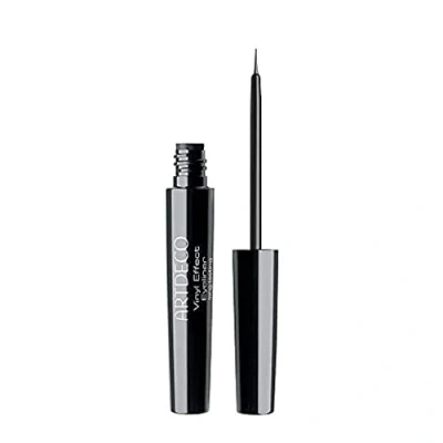 Bild av ARTDECO Vinyl Effect Eyeliner Long Lasting flytande ögonfoder långvarig och vattentät, glänsande glanseffekt, svart 1 x 4,5 ml