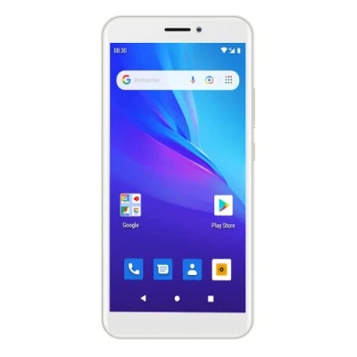 Bild av Konrow Star 55 4G Smartphone med Dual SIM display 5,45 tum QHD, 16 GB minne utbyggbart till 64 GB, Bluetooth 4.0, WiFi, GPS, batteri 3 000 mAh, 2 kameror 8 och Mpx Android 12 Go guld