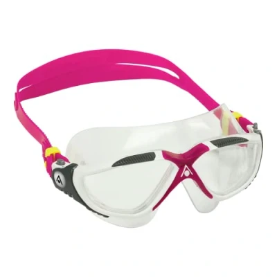 Bild av Aquasphere Vista Simmask/Skyddsglasögon Vit &amp; Rosa Klar lins