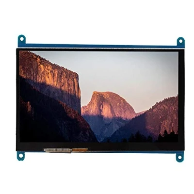 Bild av Fishlor LCD pekskärm, professionell 7 tums HDMI 1024 x 600 Ultra HD skärm kapacitiv pekskärm för Raspberry Pi,