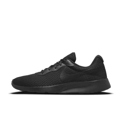 Bild av NIKE Tanjun herr Sneaker gymnastiksko, svart barely volt, 47 EU